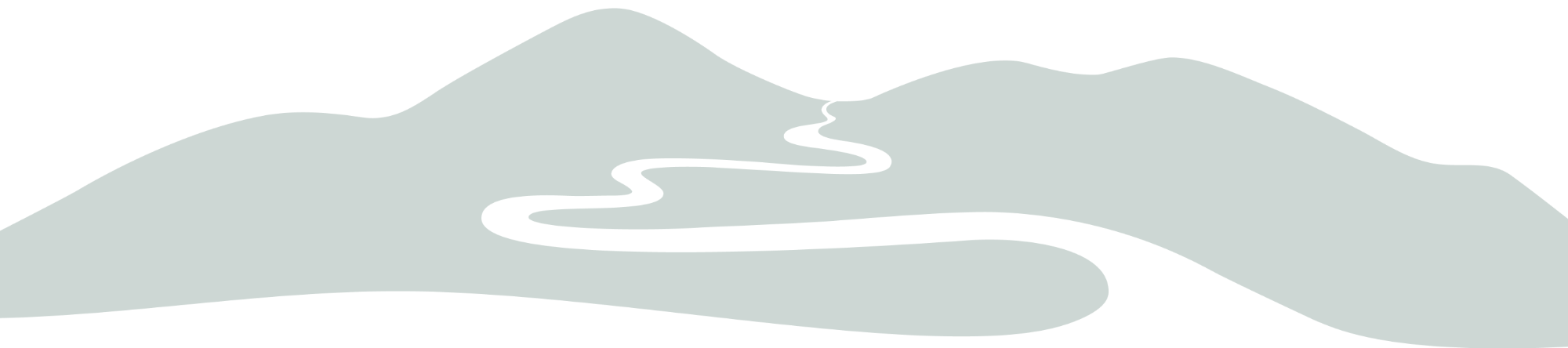 Simplified image of the mountains.